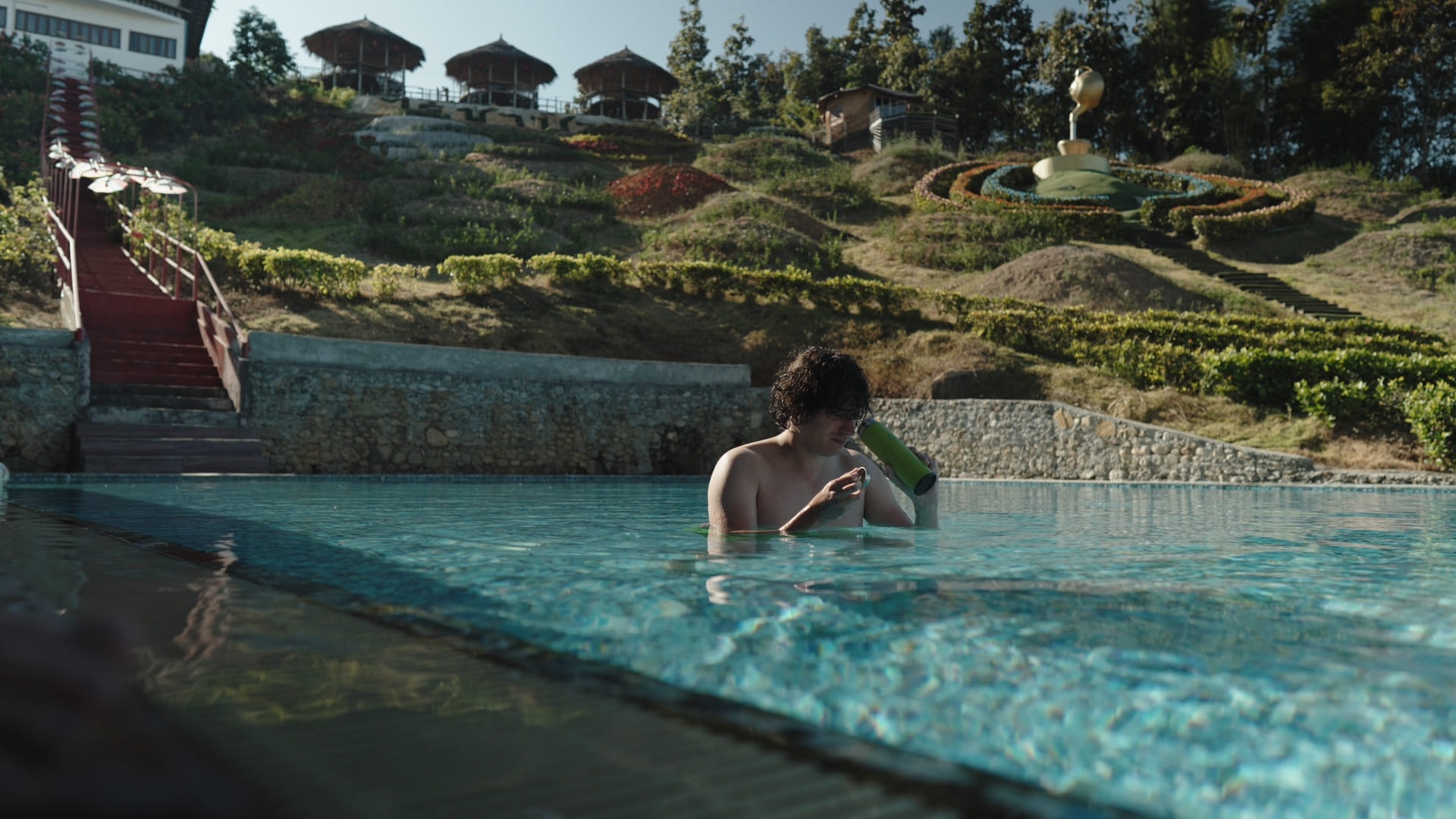 Scena paesaggistica a Pai in Thailandia